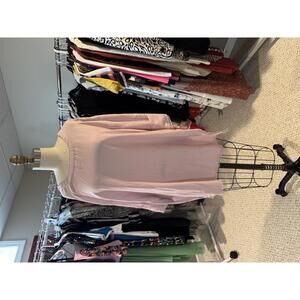 Umgee - Light Pink Long Sleeve Tunic Top - Medium